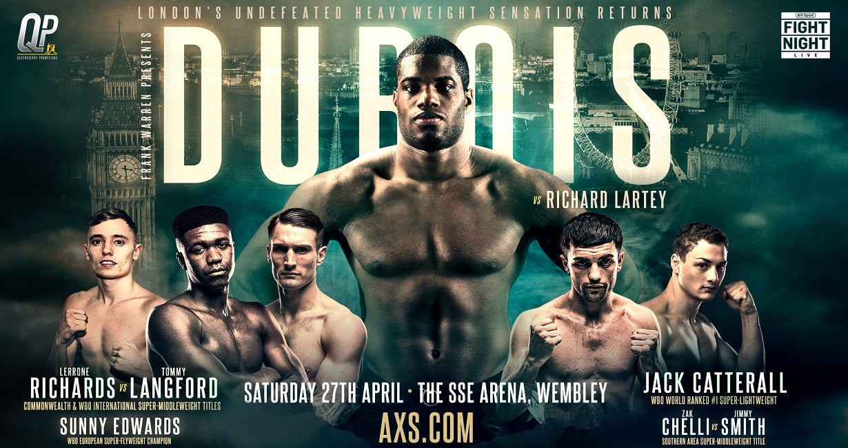 Championship Boxing OVO Arena Wembley