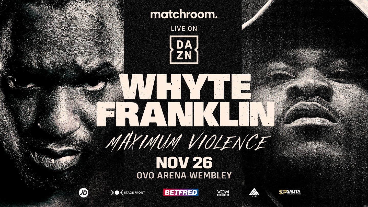 Matchroom Present:  DILLIAN WHYTE Vs JERMAINE FRANKLIN 