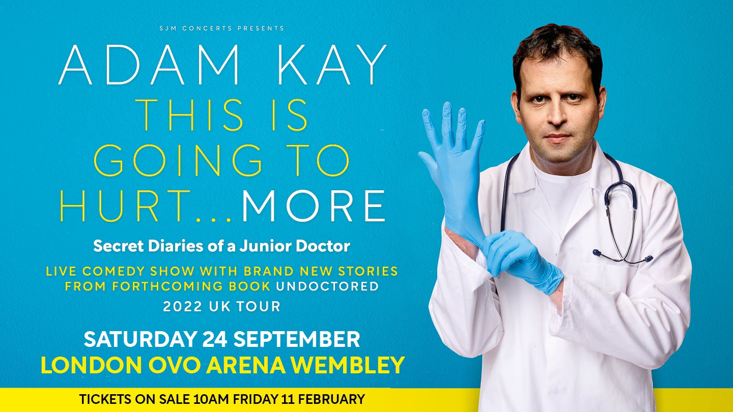 Adam Kay - MOVED TO EVENTIM APOLLO HAMMERSMITH